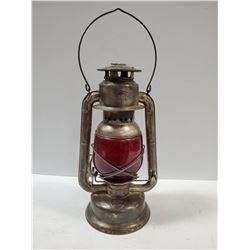 VINTAGE BEACON KEROSENE LANTERN 15" TALL