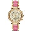 Image 3 : NEW MICHAEL KORS PINK/GOLD 39MM PARKER MSRP $401