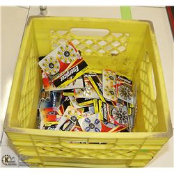 CRATE OF MOSTLY ENERGIZER WATCH BATTERIES