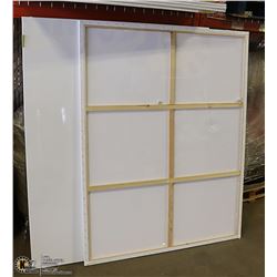 LOT OF 2 ARTISTIC PAINTING CANVASES 48" X 60"