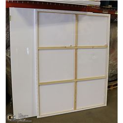 LOT OF 2 ARTISTIC PAINTING CANVASES 48" X 60"