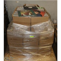 PALLET OF RECORDS - ROCK, POP, 12" DJ, CHILDRENS,