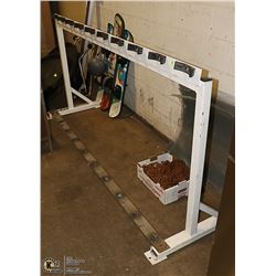BARBELL RACK 89" ACROSS
