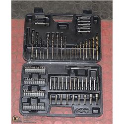 DRILL BIT SET IN CASE