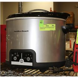HAMILTON BEACH PROGRAMABLE CROCK POT