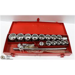 POWERFIST SOCKET AND WRENCH SET