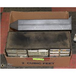 HARDWARE STORAGE BOXES WITH ASST. HARDWARE-