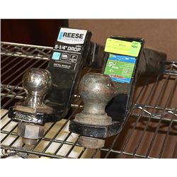 PAIR OF TRAILER RECIEVERS