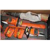 Image 1 : STIHL LOT: INCLUDES BLOWER CHAINSAW, TRIMMER AND