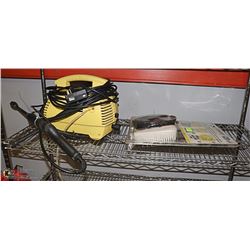 KARCHER PRESSURE WASHER & 7 PIECE BRUSH KIT