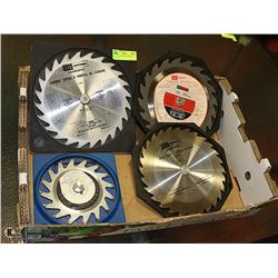 4 CRAFTSMAN WOOD WORKING BLADES