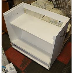 SMALL WOOD BOOKCASE/UTILITY SHELF