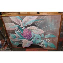 LARGE OIL PAINTING ON CANVAS 41" X 31"