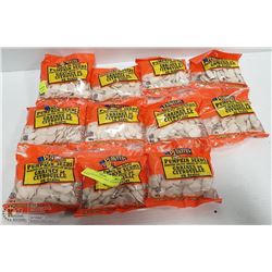 11 PACKAGES OF IN SHELL PUMPKIN SEEDS