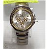 Image 1 : NEW MEN'S ORLANDO STEEL/GOLD LOOK WATCH