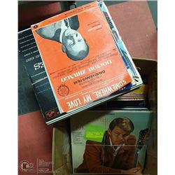 LOT OF 51 VINTAGE RECORDS AND SHEET MUSIC INCL