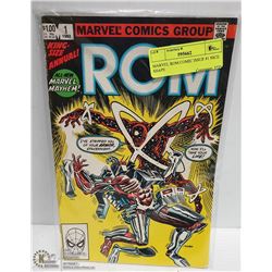 MARVEL ROM COMIC ISSUE #1 NICE SHAPE