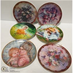 3 BRADFORD EXCHANGE COLLECTOR PLATES BY LENA LIU