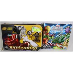 NEW BATTROBORG ROBOT. SOLD WITH MARVEL CHESS SET.