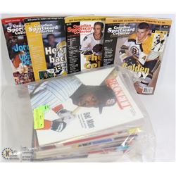 OVER 25 SPORTS MAGS. BOBBY ORR. BOBBY HULL COVERS.