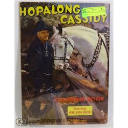 1950 HOPALONG CASSIDY COLORING BOOK
