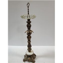 VINTAGE FLOOR STANDING ASHTRAY 28" TALL