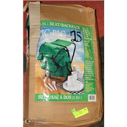 23" SEAT BACKPACK SET