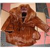 Image 1 : VINTAGE LADIES ERMINE FUR 3/4 LENGTH JACKET