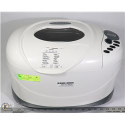 BLACK & DECKER ALL IN ONE AUTO BREAD MAKER