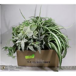 ASSORTED LOT OF SILK PLANTS