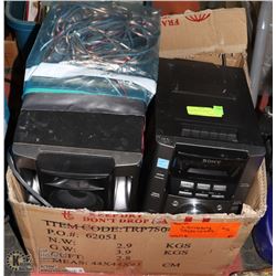SONY COMPONENT MP3 MINI SYSTEM 320 WATT TOTAL