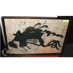 ORIGINAL BATIK ART WORK FROM TAIWAN