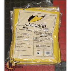 5 PAIR RUBBER OVERALLS