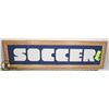 Image 1 : FRAMED SOCCER PICTURE
