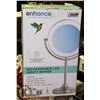 Image 1 : ENHANCE RECHARGEABLE LED VANITY MIRROR