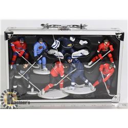 SET OF HOCKEY FIGURINES