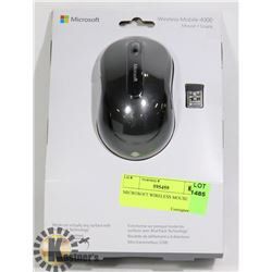 MICROSOFT WIRELESS MOUSE
