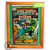 Image 1 : CAPTAIN AMERICA #147 50 YR OLD COMIC BOOK IN FRAME