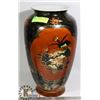 Image 1 : DECORATIVE CHINESE LARGE VASE, 22" TALL