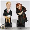 Image 1 : OLIVER TWIST & FAGIN - PAIR OF ROYAL DOULTON