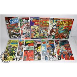 13 VARIOUS VINTAGE COLLECTORS COMICS