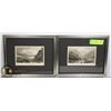 Image 1 : RUGGED GRANDUER OF WALES - PAIR OF FRAMED 1836