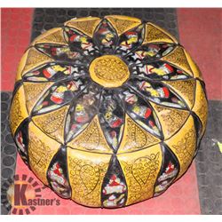 EXOTIC VINTAGE FOOT STOOL