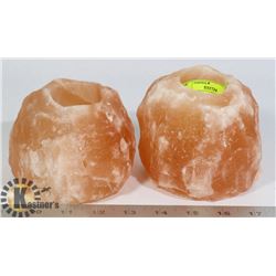 HIMALAYAN SALT TEA LIGHT HOLDERS