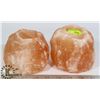 Image 1 : HIMALAYAN SALT TEA LIGHT HOLDERS