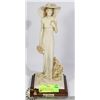 Image 1 : RESIN WOMAN STATUE BY VITTORIO TESSARO MADE IN