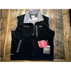 WATER FOR WILDLIFE MONOGRAMED SITKA JETSTREAM VEST-BLACK COLOR