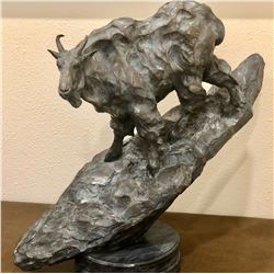 FEATURED LISTING- TIM SHINABARGER BRONZE "ALONG THE HEADWALL"