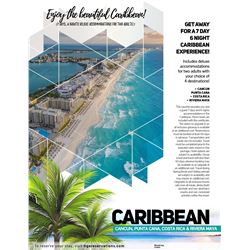 CARIBBEAN GET AWAY FOR 2 ADULTS 7 DAYS/6 NIGHTS