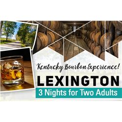 THREE NIGHT KENTUCKY BOURBON PACKAGE FOR 2